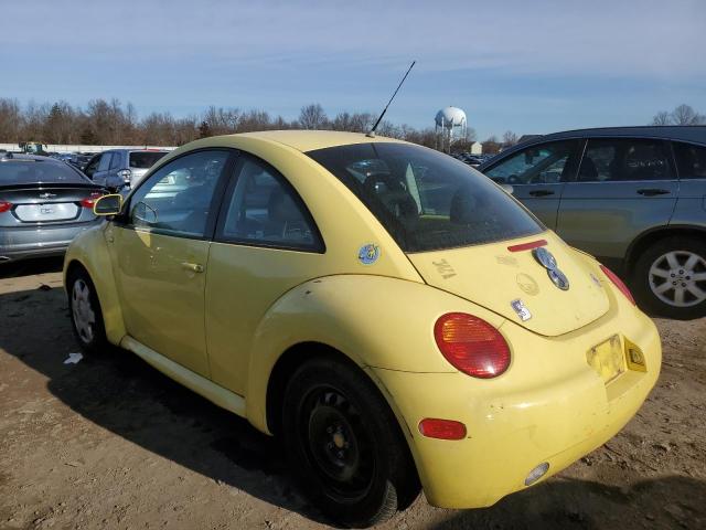 3VWCC21C4XM426299 - 1999 VOLKSWAGEN BEETLE GLS YELLOW photo 2