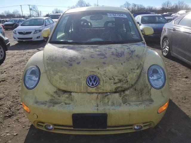 3VWCC21C4XM426299 - 1999 VOLKSWAGEN BEETLE GLS YELLOW photo 5