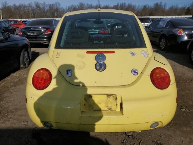 3VWCC21C4XM426299 - 1999 VOLKSWAGEN BEETLE GLS YELLOW photo 6