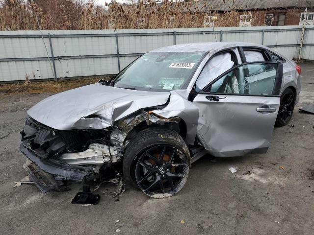 2HGFE2F5XNH552846 - 2022 HONDA CIVIC SPORT 银色 照片 1