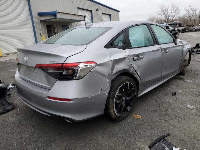 2HGFE2F5XNH552846 - 2022 HONDA CIVIC SPORT 银色 照片 3