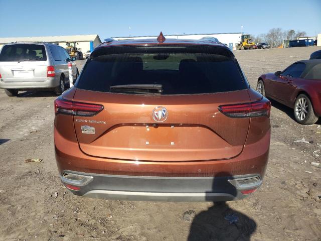 LRBAZLR48MD176549 - 2021 BUICK ENVISION PREFERRED ORANGE photo 6