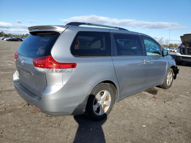 5TDKK3DC3BS101753 - 2011 TOYOTA SIENNA LE SILVER photo 3