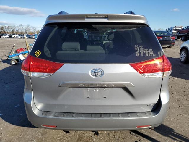 5TDKK3DC3BS101753 - 2011 TOYOTA SIENNA LE SILVER photo 6