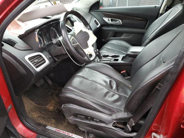 2GKALYEK2D6117570 - 2013 GMC TERRAIN DENALI RED photo 7