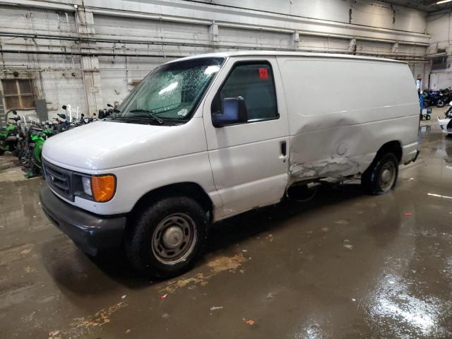 1FTRE14WX4HB46751 - 2004 FORD ECONOLINE E150 VAN WHITE photo 1