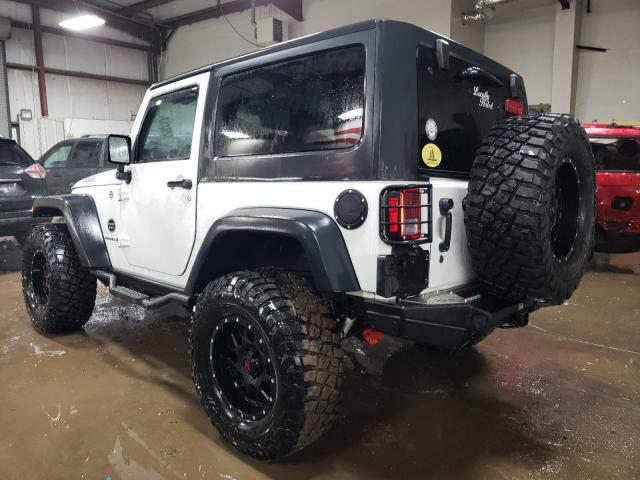 1C4AJWAGXFL752098 - 2015 JEEP WRANGLER SPORT WHITE photo 2