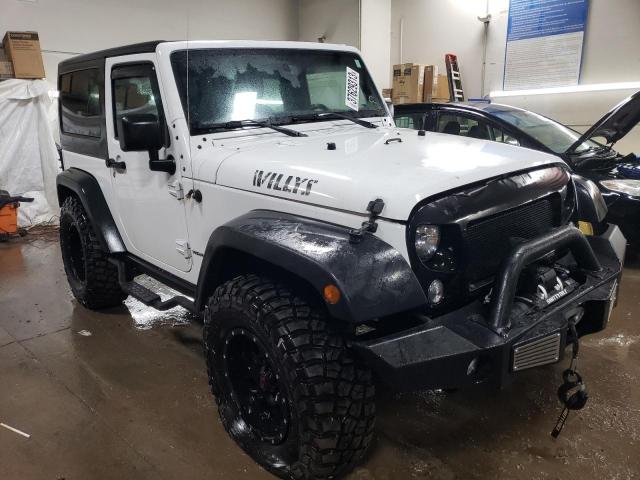 1C4AJWAGXFL752098 - 2015 JEEP WRANGLER SPORT WHITE photo 4