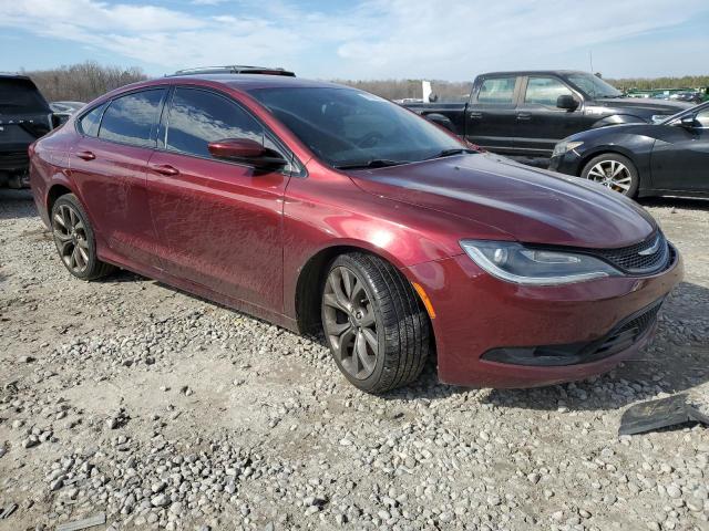 1C3CCCBB7FN652103 - 2015 CHRYSLER 200 S BURGUNDY photo 4