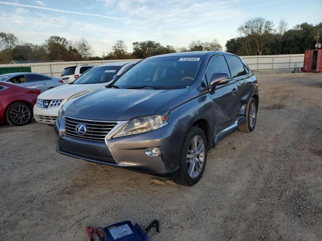 2T2ZB1BA0FC002712 - 2015 LEXUS RX 450H GRAY photo 1