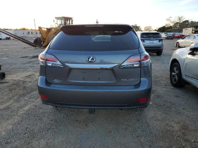 2T2ZB1BA0FC002712 - 2015 LEXUS RX 450H GRAY photo 6