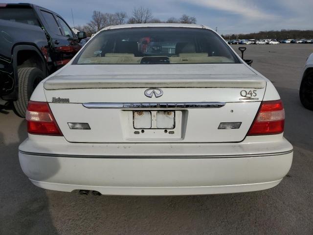 JNKBY31A7YM300048 - 2000 INFINITI Q45 BASE WHITE photo 6