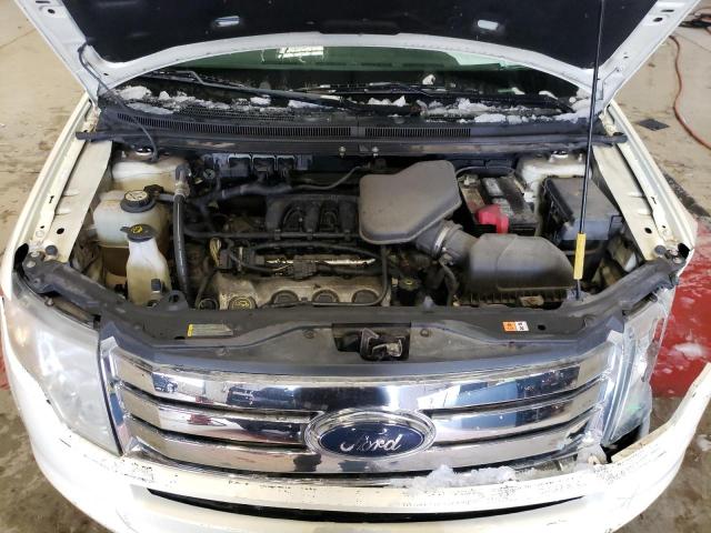 2FMDK36C48BA58018 - 2008 FORD EDGE SE WHITE photo 12