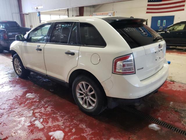 2FMDK36C48BA58018 - 2008 FORD EDGE SE WHITE photo 2