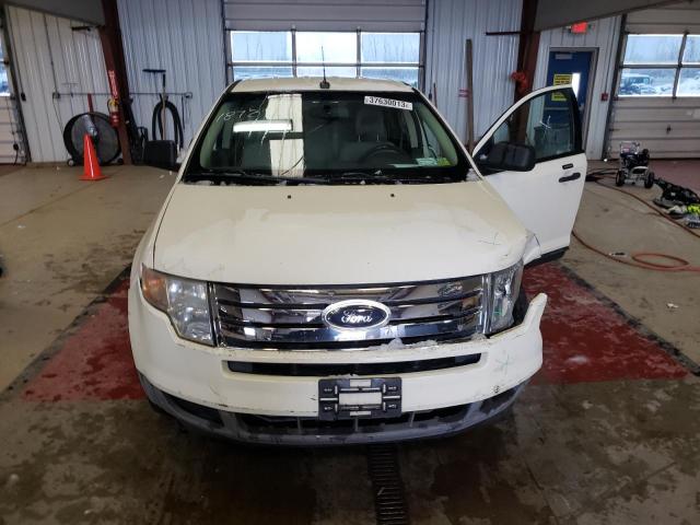 2FMDK36C48BA58018 - 2008 FORD EDGE SE WHITE photo 5