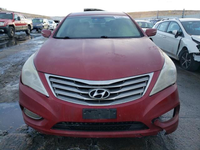 KMHFH4JG6EA370176 - 2014 HYUNDAI AZERA GLS RED photo 5