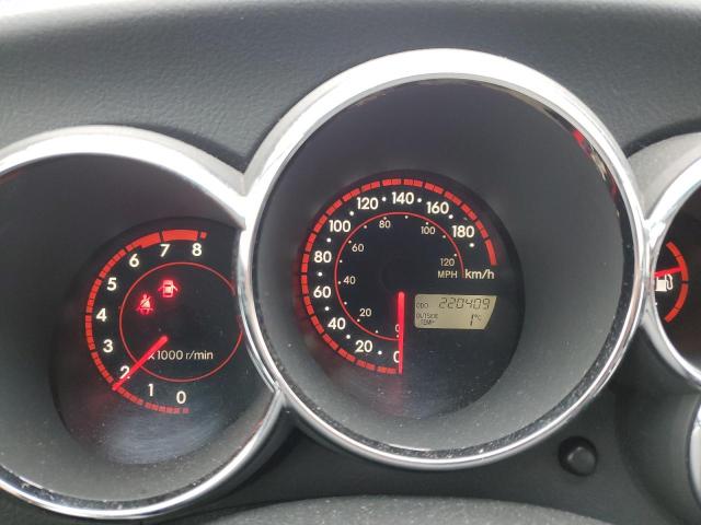 2T1KR32E85C852618 - 2005 TOYOTA COROLLA MA XR CHARCOAL photo 9