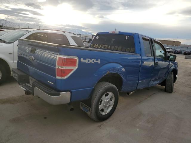 1FTEX1EM1DKD66921 - 2013 FORD F150 SUPER CAB BLUE photo 3