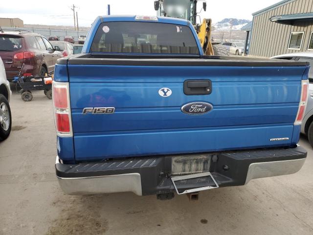 1FTEX1EM1DKD66921 - 2013 FORD F150 SUPER CAB BLUE photo 6