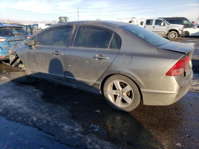 2HGFA16998H309655 - 2008 HONDA CIVIC EXL GRAY photo 2