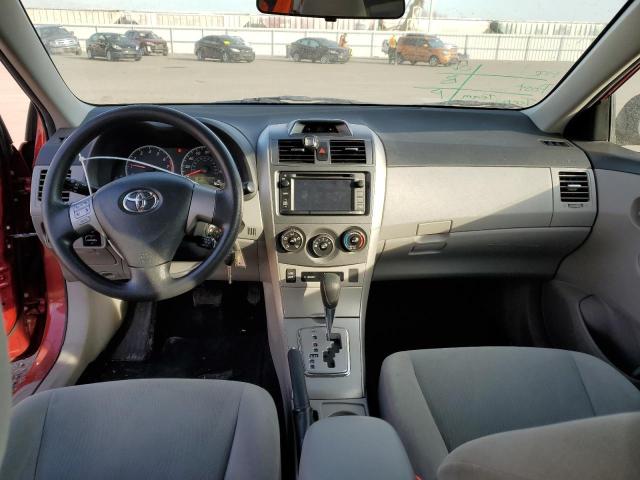 5YFBU4EE5DP192892 - 2013 TOYOTA COROLLA BASE RED photo 8