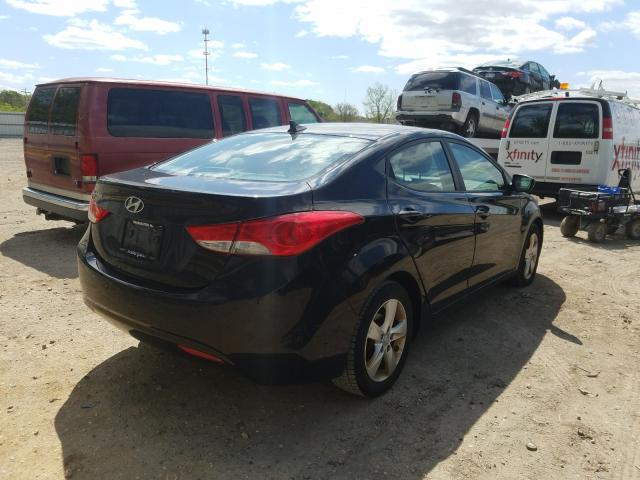 5NPDH4AE4CH093057 - 2012 HYUNDAI ELANTRA GLS  photo 4