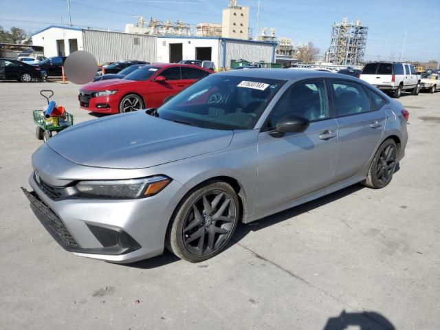 2HGFE2F53NH596400 - 2022 HONDA CIVIC SPORT 银色 照片 1