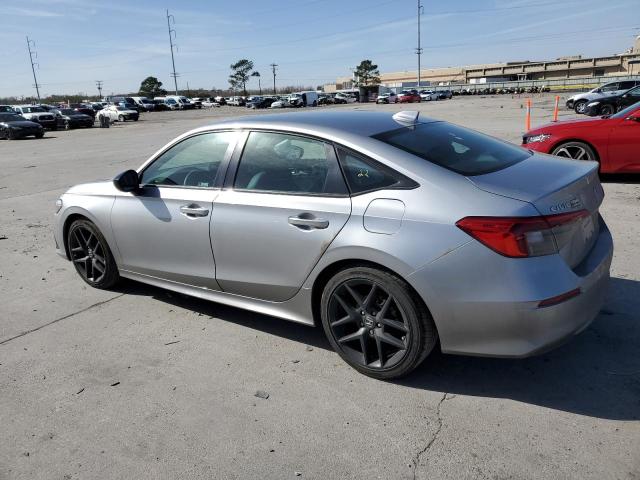 2HGFE2F53NH596400 - 2022 HONDA CIVIC SPORT 银色 照片 2