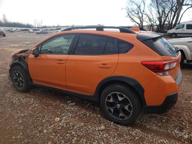 JF2GTABCXJH247114 - 2018 SUBARU CROSSTREK PREMIUM ORANGE photo 2