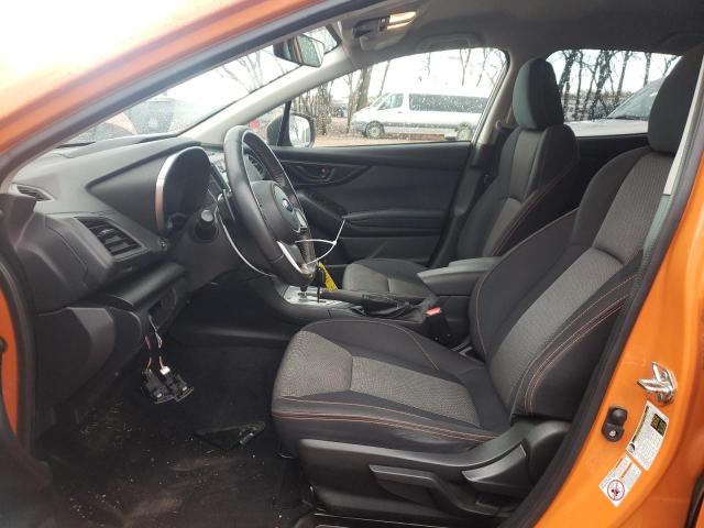 JF2GTABCXJH247114 - 2018 SUBARU CROSSTREK PREMIUM ORANGE photo 7