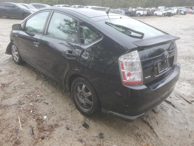 JTDKB20U297867275 - 2009 TOYOTA PRIUS BLACK photo 2