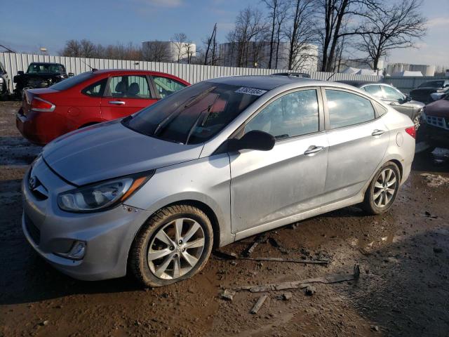 KMHCU4AE4CU113400 - 2012 HYUNDAI ACCENT GLS SILVER photo 1