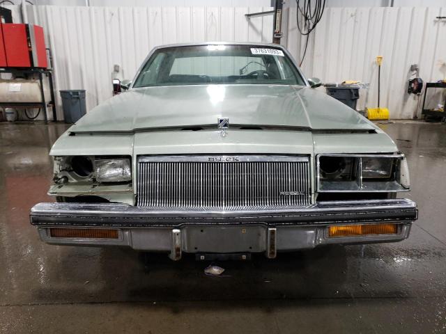 1G4GM47A4FH448174 - 1985 BUICK REGAL LIMITED GREEN photo 5