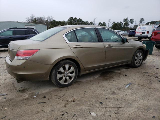 1HGCP26818A071913 - 2008 HONDA ACCORD EXL GOLD photo 3