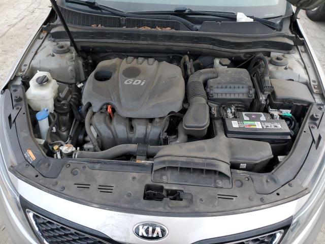 KNAGM4A71F5574900 - 2015 KIA OPTIMA LX SILVER photo 11