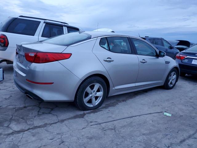 KNAGM4A71F5574900 - 2015 KIA OPTIMA LX SILVER photo 3