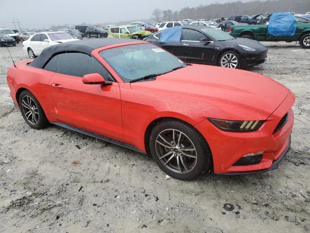 1FATP8UH6H5217841 - 2017 FORD MUSTANG RED photo 4