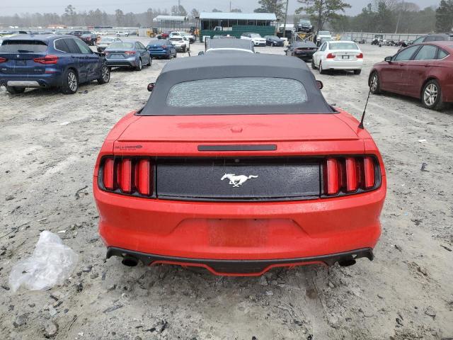 1FATP8UH6H5217841 - 2017 FORD MUSTANG RED photo 6