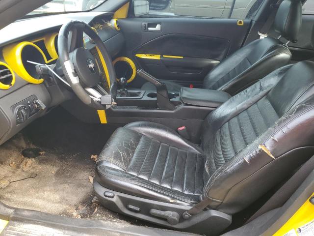 1ZVFT82H265236600 - 2006 FORD MUSTANG GT YELLOW photo 7