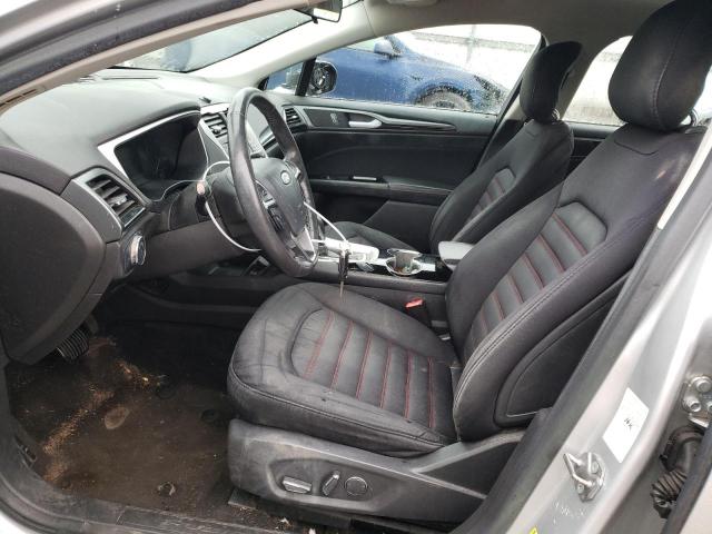 1FA6P0H70E5405623 - 2014 FORD FUSION SE SILVER photo 7