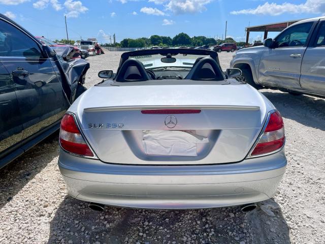 WDBWK54F66F111561 - 2006 MERCEDES-BENZ SLK 280 SILVER photo 6