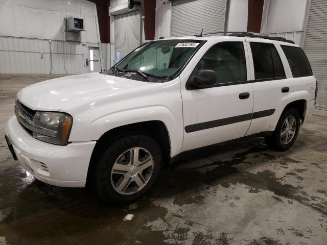 1GNDT13S752379920 - 2005 CHEVROLET TRAILBLAZE LS WHITE photo 1