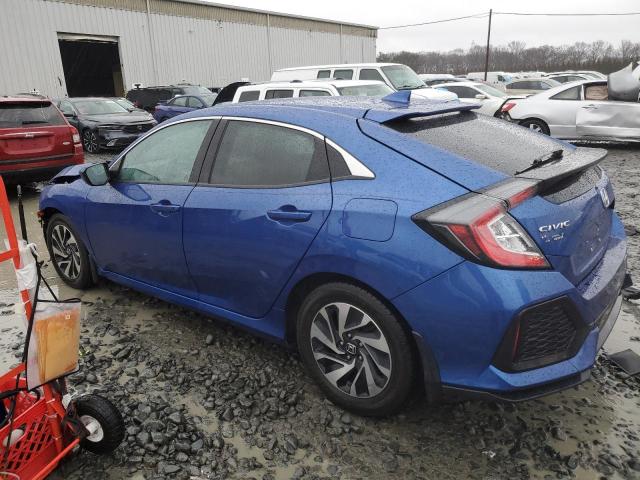 SHHFK7H21HU229530 - 2017 HONDA CIVIC LX BLUE photo 2