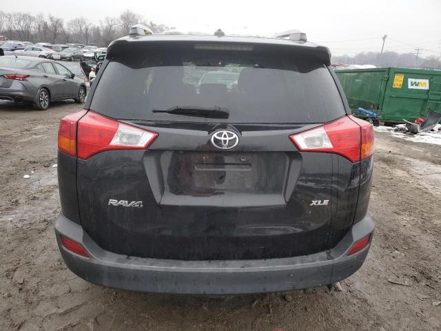 2T3WFREV9FW173683 - 2015 TOYOTA RAV4 XLE BLACK photo 6