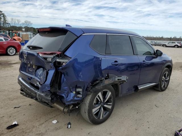 5N1BT3CA6PC674227 - 2023 NISSAN ROGUE SL BLUE photo 3