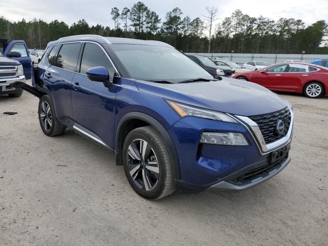 5N1BT3CA6PC674227 - 2023 NISSAN ROGUE SL BLUE photo 4