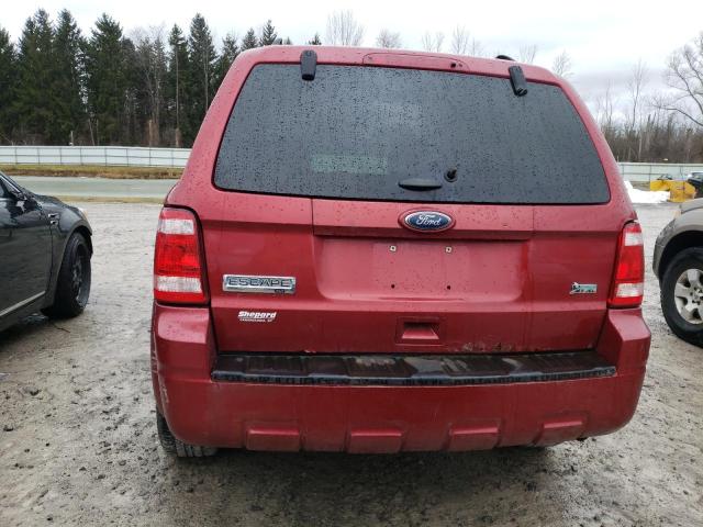 1FMCU03Z28KE38042 - 2008 FORD ESCAPE XLT RED photo 6