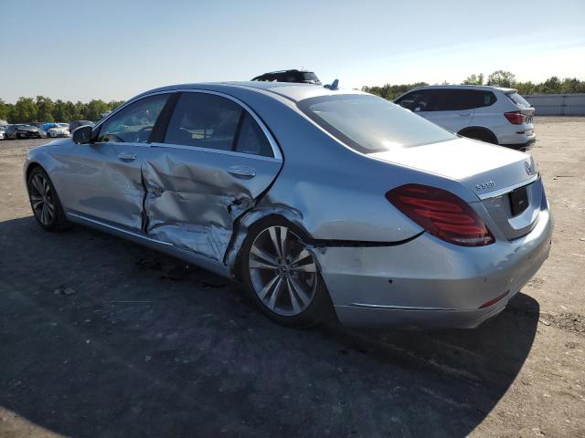 WDDUG8FB8HA332574 - 2017 MERCEDES-BENZ S550 550 4MATIC SILVER photo 2