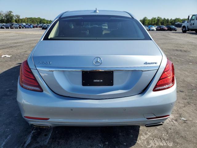 WDDUG8FB8HA332574 - 2017 MERCEDES-BENZ S550 550 4MATIC SILVER photo 6