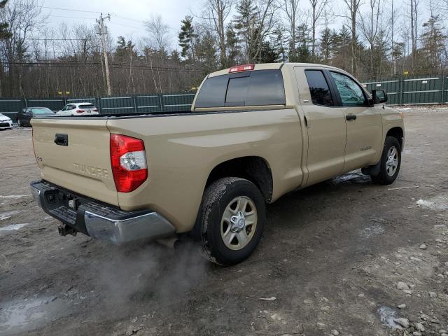 5TFUM5F10HX073634 - 2017 TOYOTA TUNDRA DOUBLE CAB SR/SR5 TAN photo 3